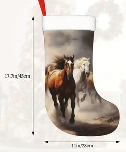 Horses Christmas Stocking