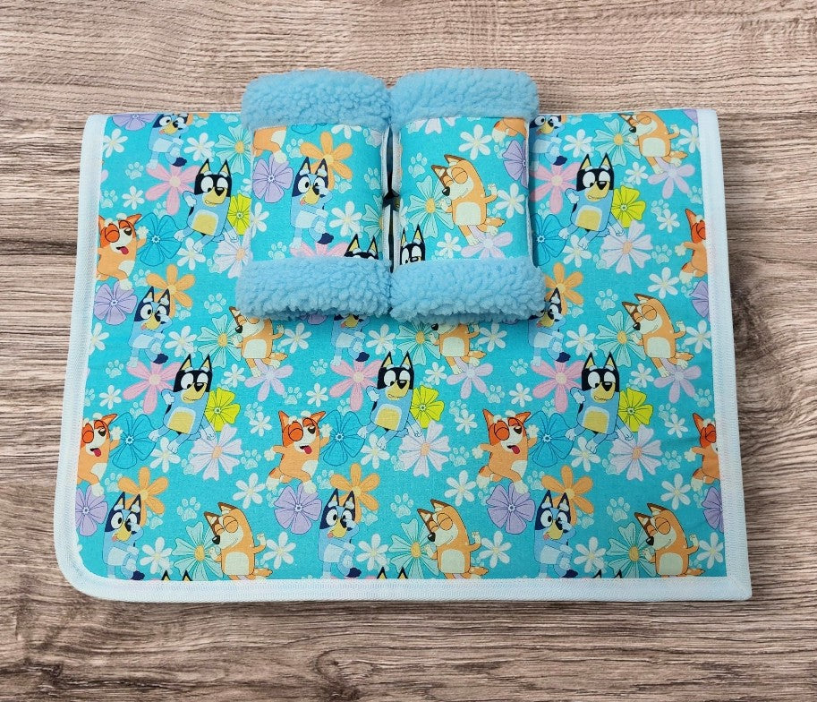Bluey Saddlecloth Set