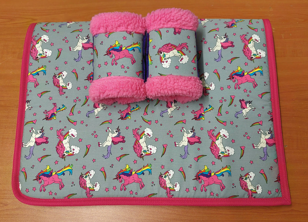 Unicorn Saddlecloth Set