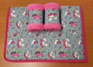 Unicorn Saddlecloth Set