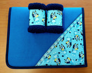 Bluey Saddlecloth Set