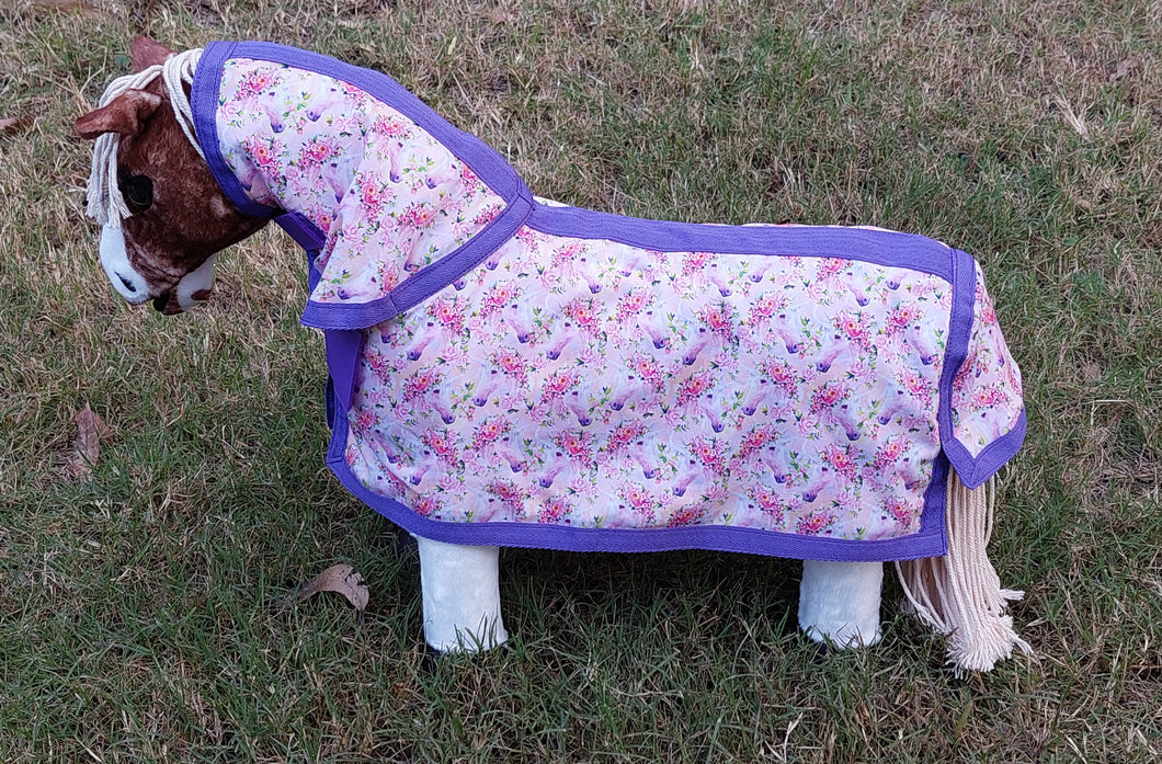 Unicorn Toy Pony Rug/Neck Combo