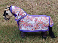 Unicorn Toy Pony Rug/Neck Combo