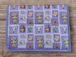 Mauve Country Saddlecloth