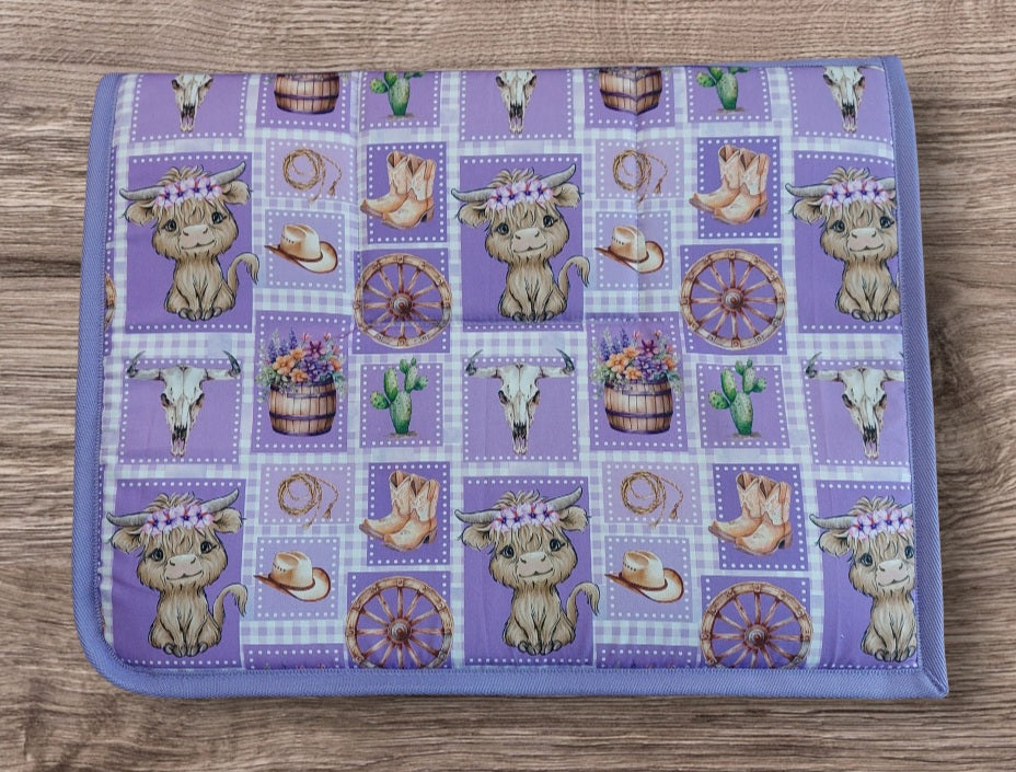 Mauve Country Saddlecloth