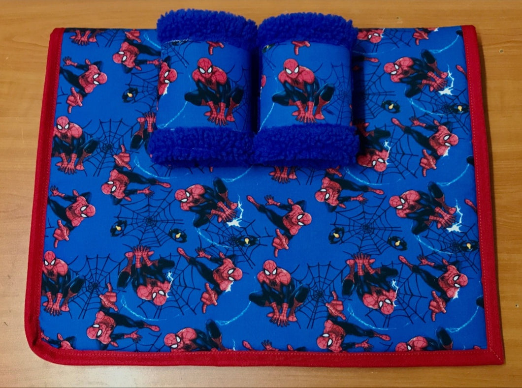 Spiderman Saddlecloth Set