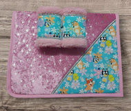 Bluey Sparkle Saddlecloth Set