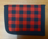 Red/Black Check Toy Pony Saddlecloth