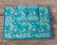 Unicorn Saddlecloth Set