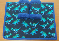Dinosaur Saddlecloth Set