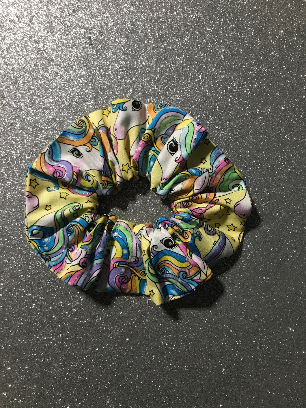 Unicorn Sparkle Scrunchy