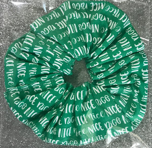Nice Christmas Scrunchy
