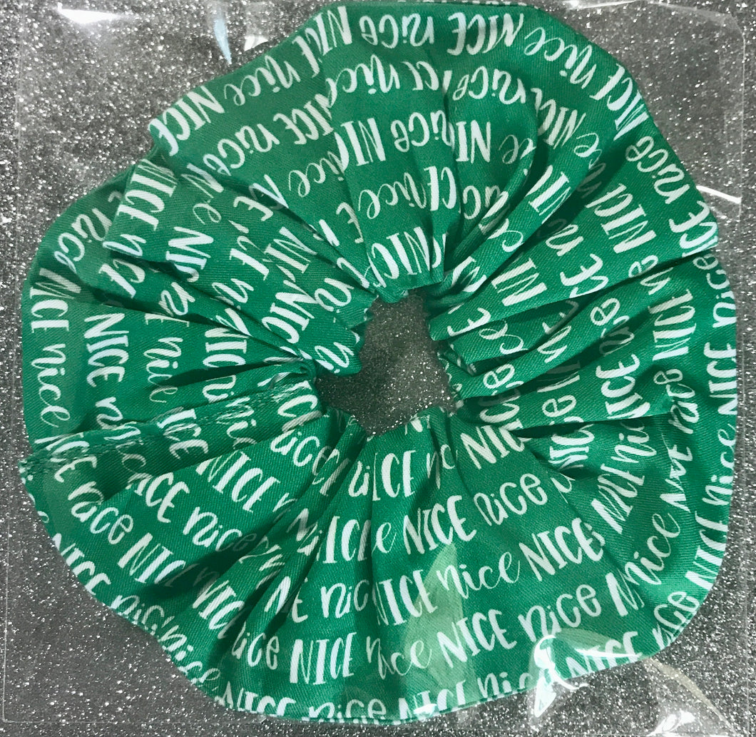 Nice Christmas Scrunchy